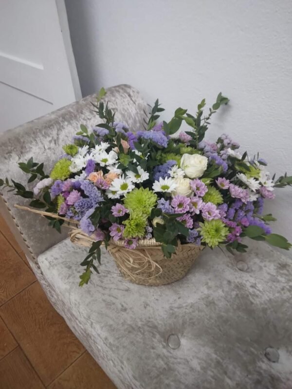 Capazo floral