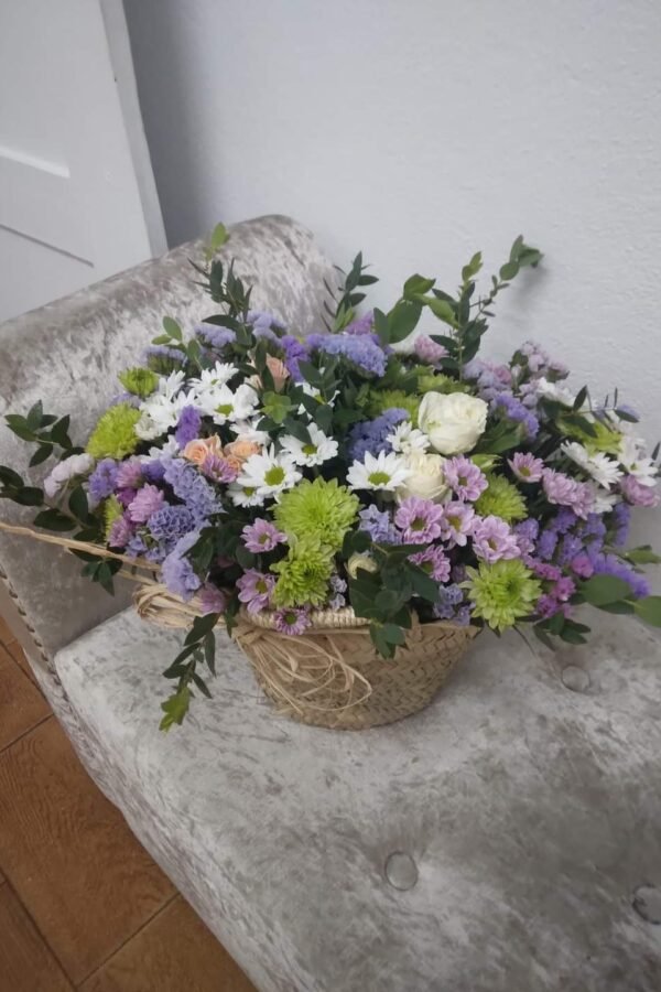 Capazo floral